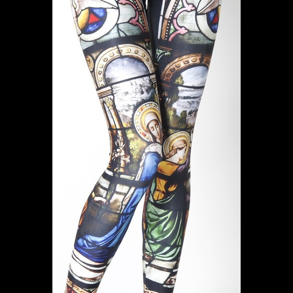 Blackmilk Pants - Black milk leggings multicolor sz s